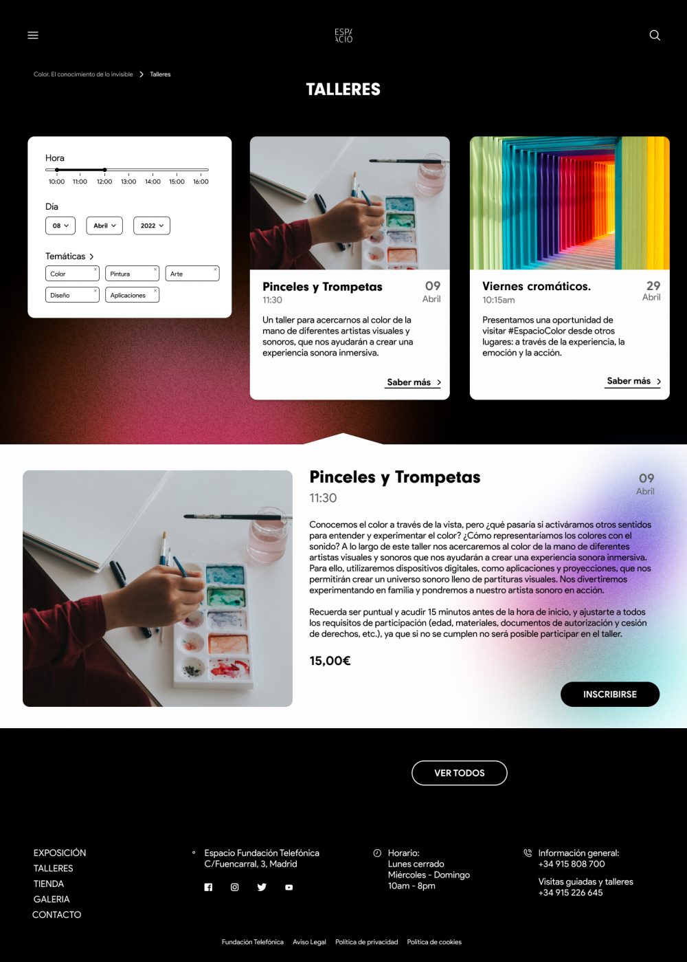 3.1 Detalle talleres