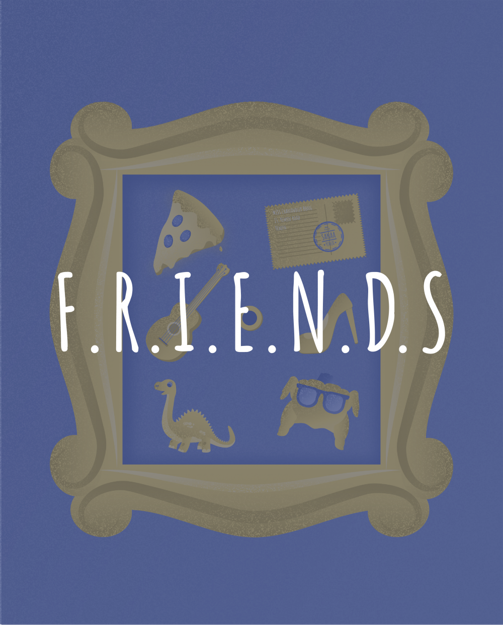 Friends Opening Credits Redesign